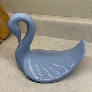 Baby Blue Vintage Swan-shaped Towel Holder